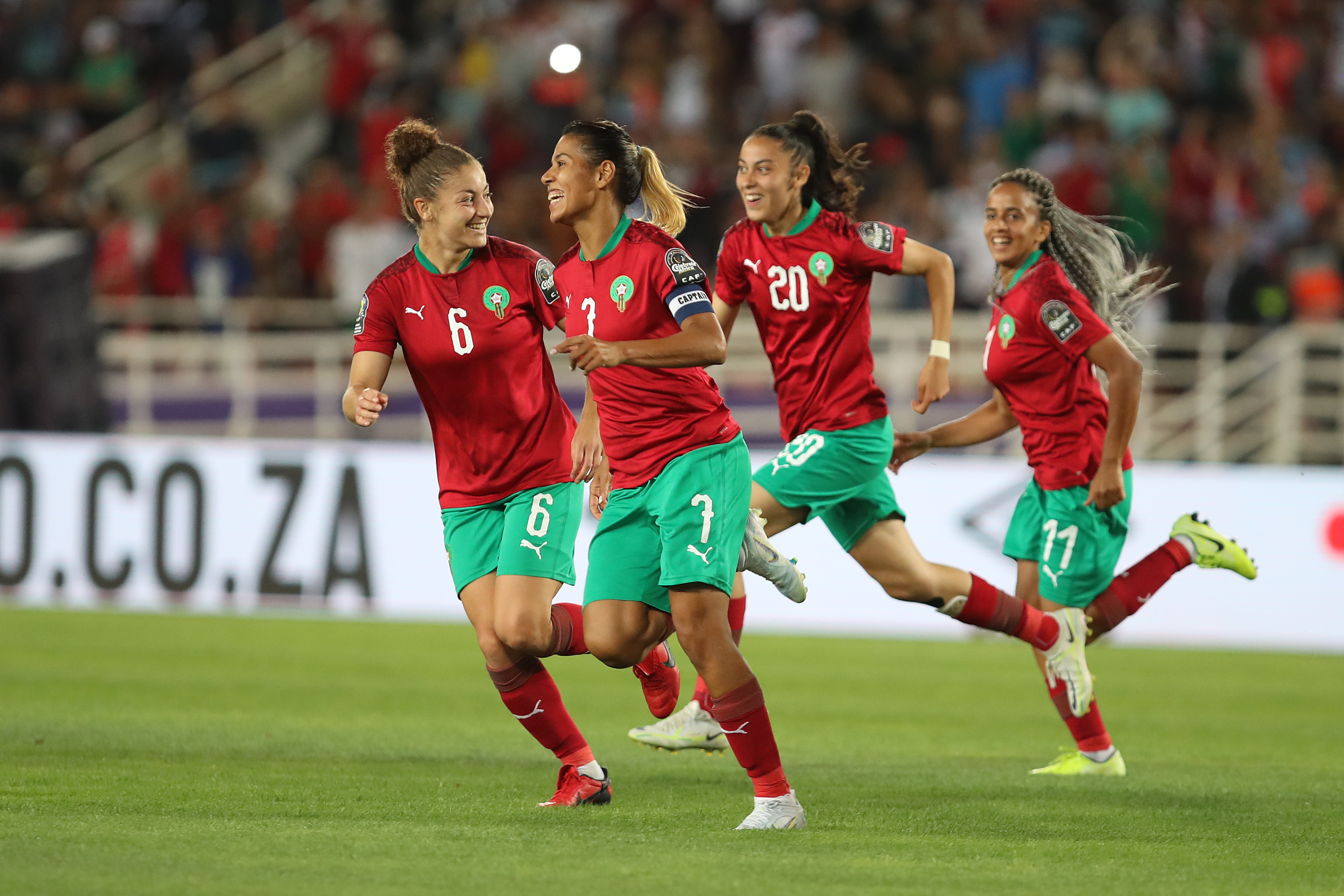 Un nouveau penalty permet au Maroc de faire la différence (photo CAF)