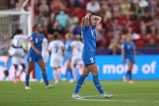 L'Islande ne jouera pas les quarts de finale comme en 2013 (photo UEFA)