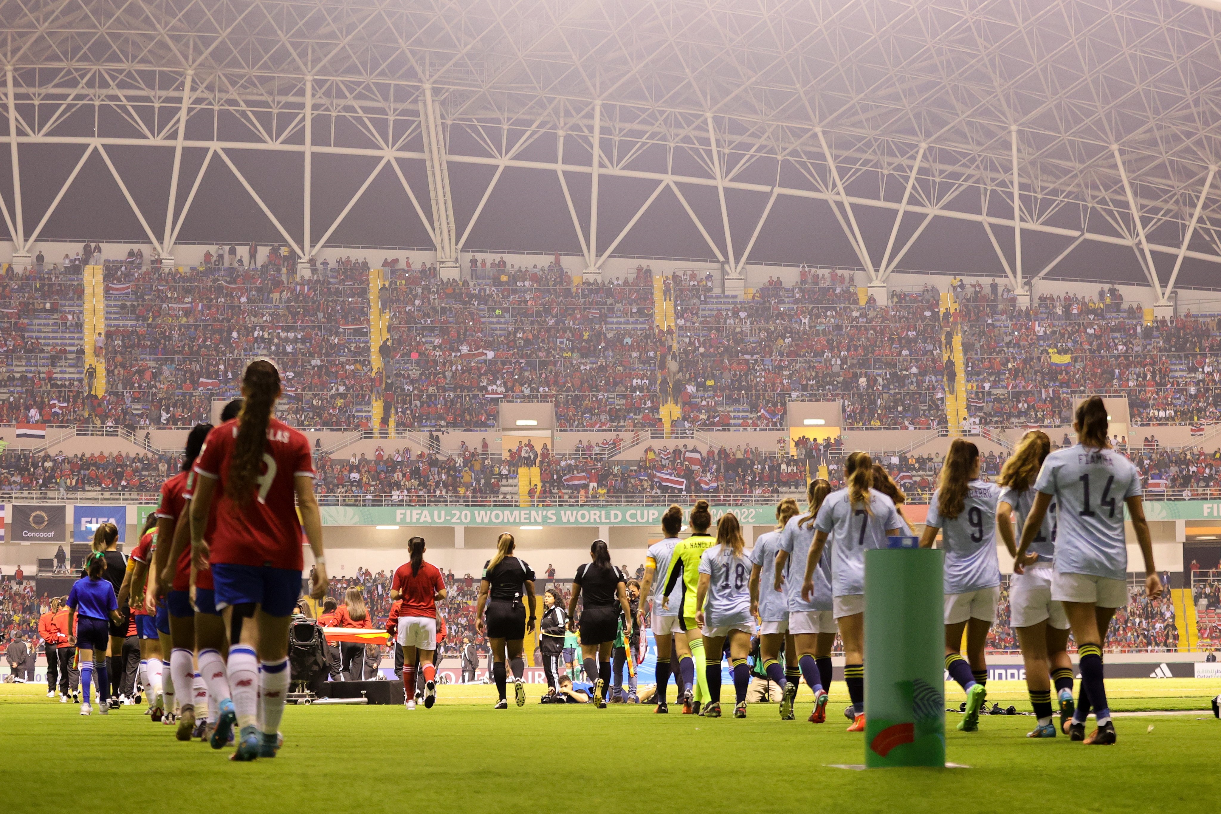 Le soutien populaire n'a pas suffi pour le Costa Rica (photo FIFA)