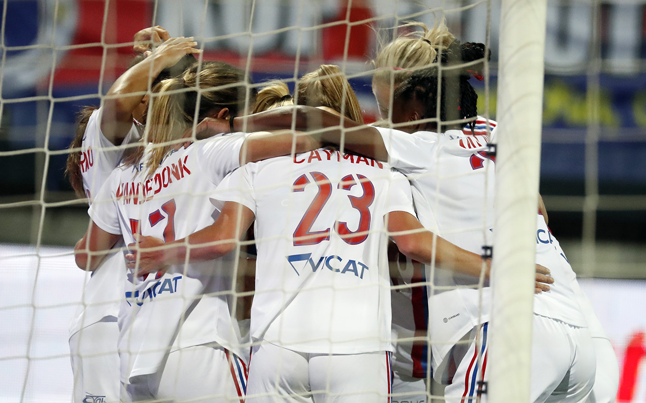 Les Lyonnaises ont trouvé la faille en début de match (photo OL) Les Lyonnaises ont trouvé la faille en début de match (photo OL)