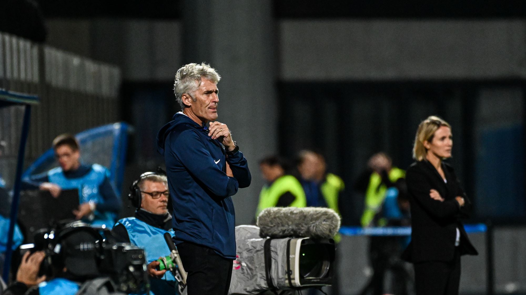 Gérard Prêcheur lors du trophée des championnes (photo PSG)
