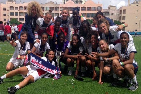 Les Franciliennes ont battu l'Atletico de Madrid (2-0) en finale Les Franciliennes ont battu l'Atletico de Madrid (2-0) en finale