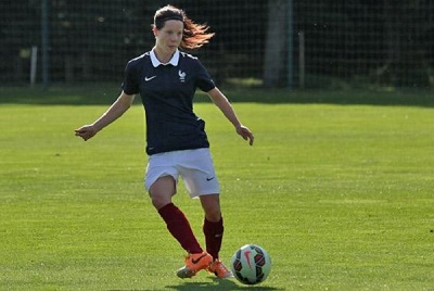 Anaig Butel lors de la préparation (photo FFF) Anaig Butel lors de la préparation (photo FFF)