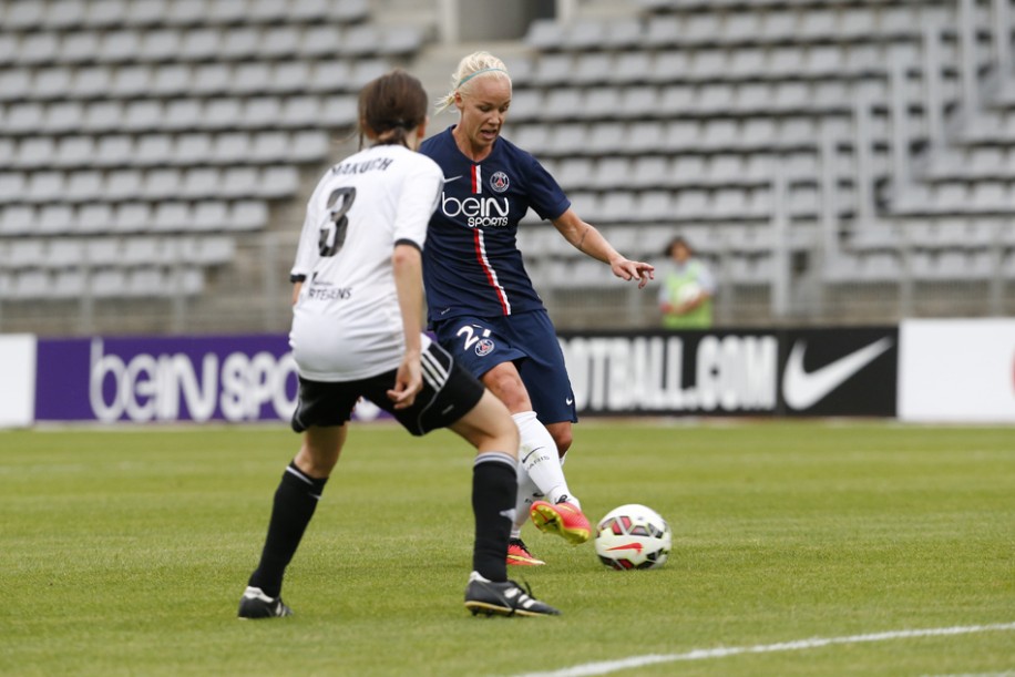 Caroline Seger fait des débuts remarqués (photo PSG.fr) Caroline Seger fait des débuts remarqués (photo PSG.fr)