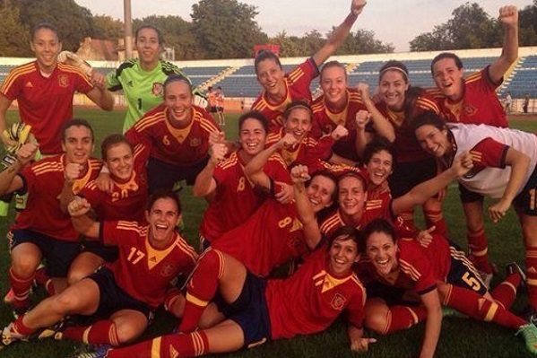 La joie espagnole qualifiée directement pour le Mondial, une première ! La joie espagnole qualifiée directement pour le Mondial, une première !