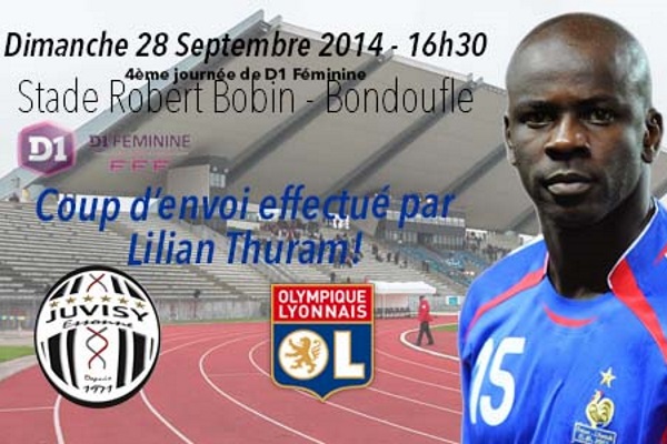 Thuram à Bondoufle, dimanche prochain Thuram à Bondoufle, dimanche prochain