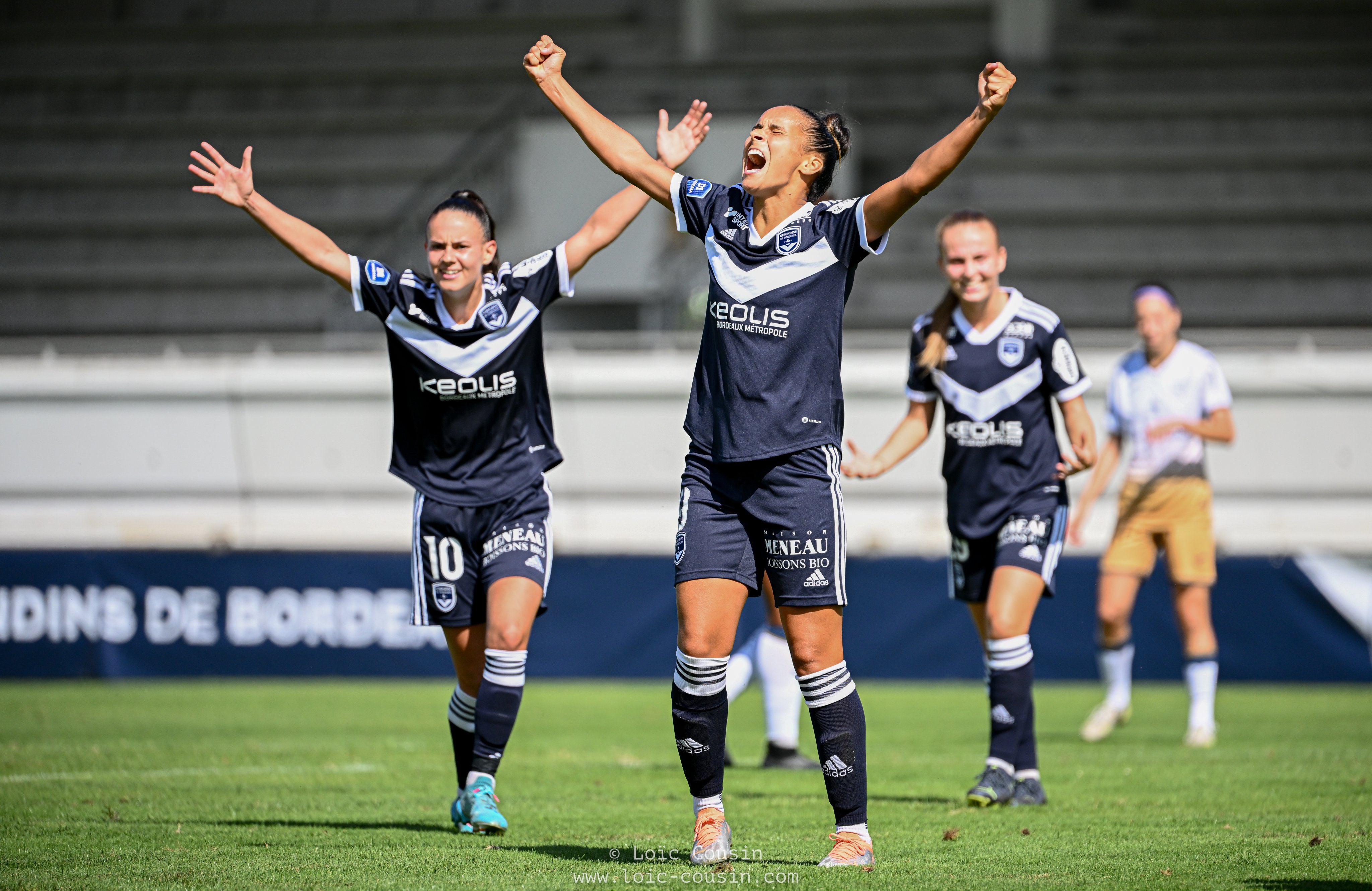 Mélissa Gomes signe un doublé (photo FCGB)