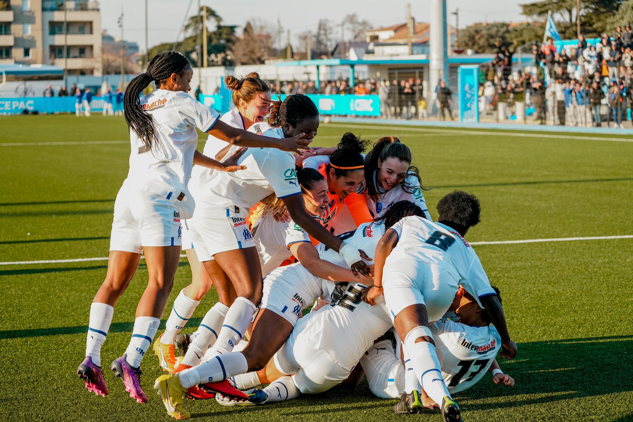 L'OM pour la première fois en quart (photo OM)