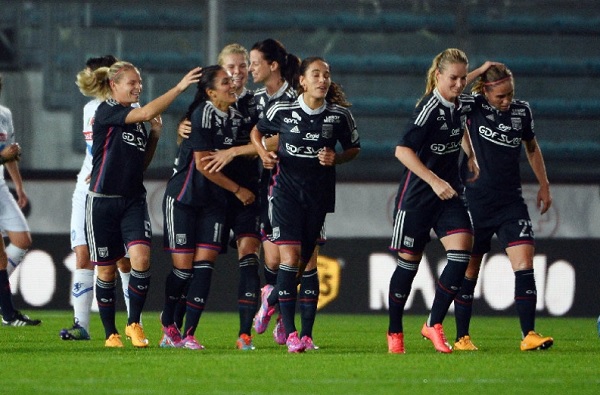 Les Lyonnaises ont rapidement pris les devants grâce à Louisa Necib (photo GdB) Les Lyonnaises ont rapidement pris les devants grâce à Louisa Necib (photo GdB)