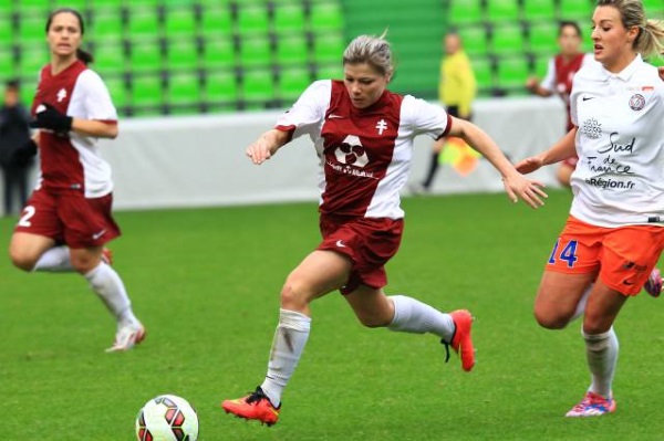 Metz joue un autre "gros" avec un déplacement à Juvisy après le nul contre Montpellier (photo FCM) Metz joue un autre "gros" avec un déplacement à Juvisy après le nul contre Montpellier (photo FCM)