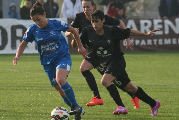 Laura Bourgouin reçoit Montpellier avec son club de Soyaux (photo C Ringaud)