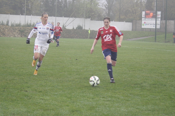 Premier match en D1 cette saison pour Stéphanie Delavallée.