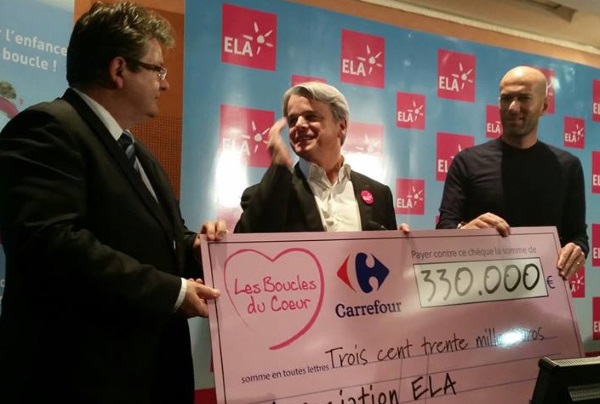 Juvisy s'engage pour les boucles du cœur. Une remise de chèque a eu lieu lundi soir (crédit : Facebook du club) Juvisy s'engage pour les boucles du cœur. Une remise de chèque a eu lieu lundi soir (crédit : Facebook du club)