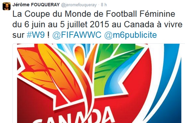 Coupe du Monde 2015 - EUROSPORT décroche les droits, les Bleues sur W9 ? Coupe du Monde 2015 - EUROSPORT décroche les droits, les Bleues sur W9 ?
