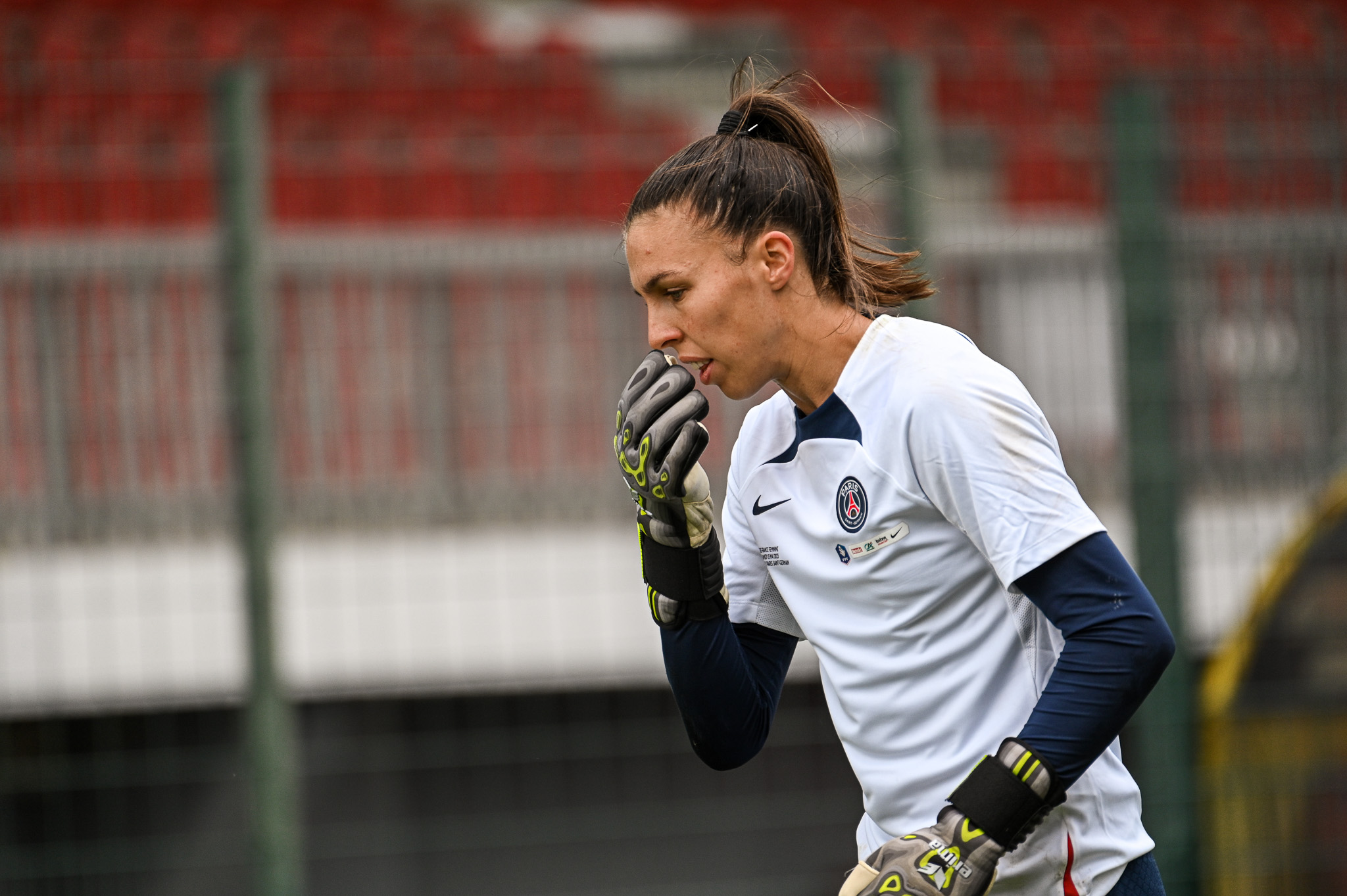 Constance Picaud a gardé les buts durant toute cette compétition (photo PSG) Constance Picaud a gardé les buts durant toute cette compétition (photo PSG)