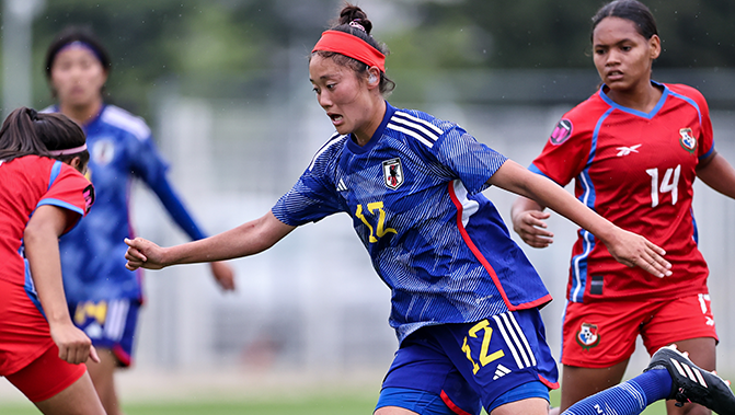 Chinari Sasai a ouvert le score (photo Sud Ladies Cup)