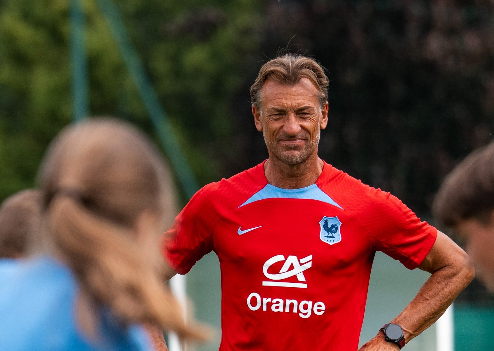 Hervé Renard, prêt à conduire les Bleues vers la Coupe du Monde (photo twitter edff)