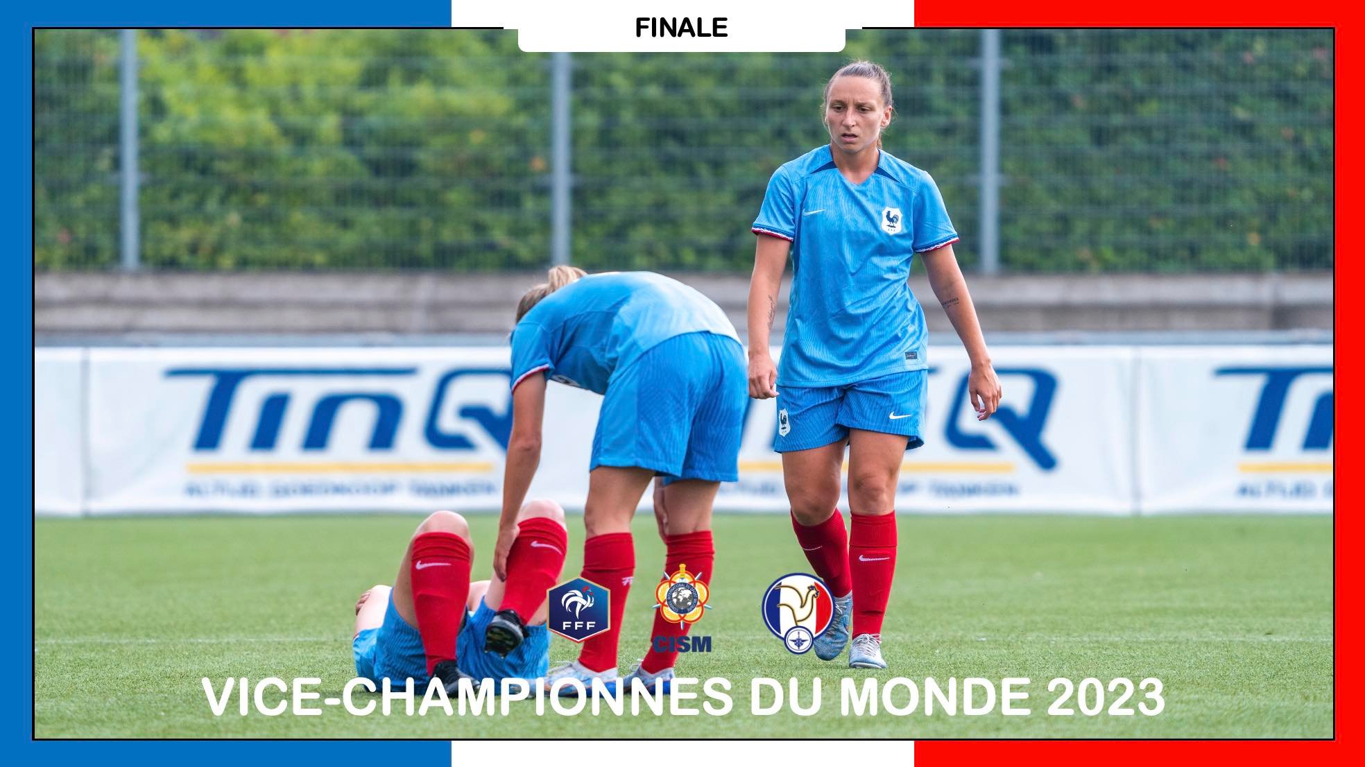 (photo : Équipe de France Militaire - Football Féminin)