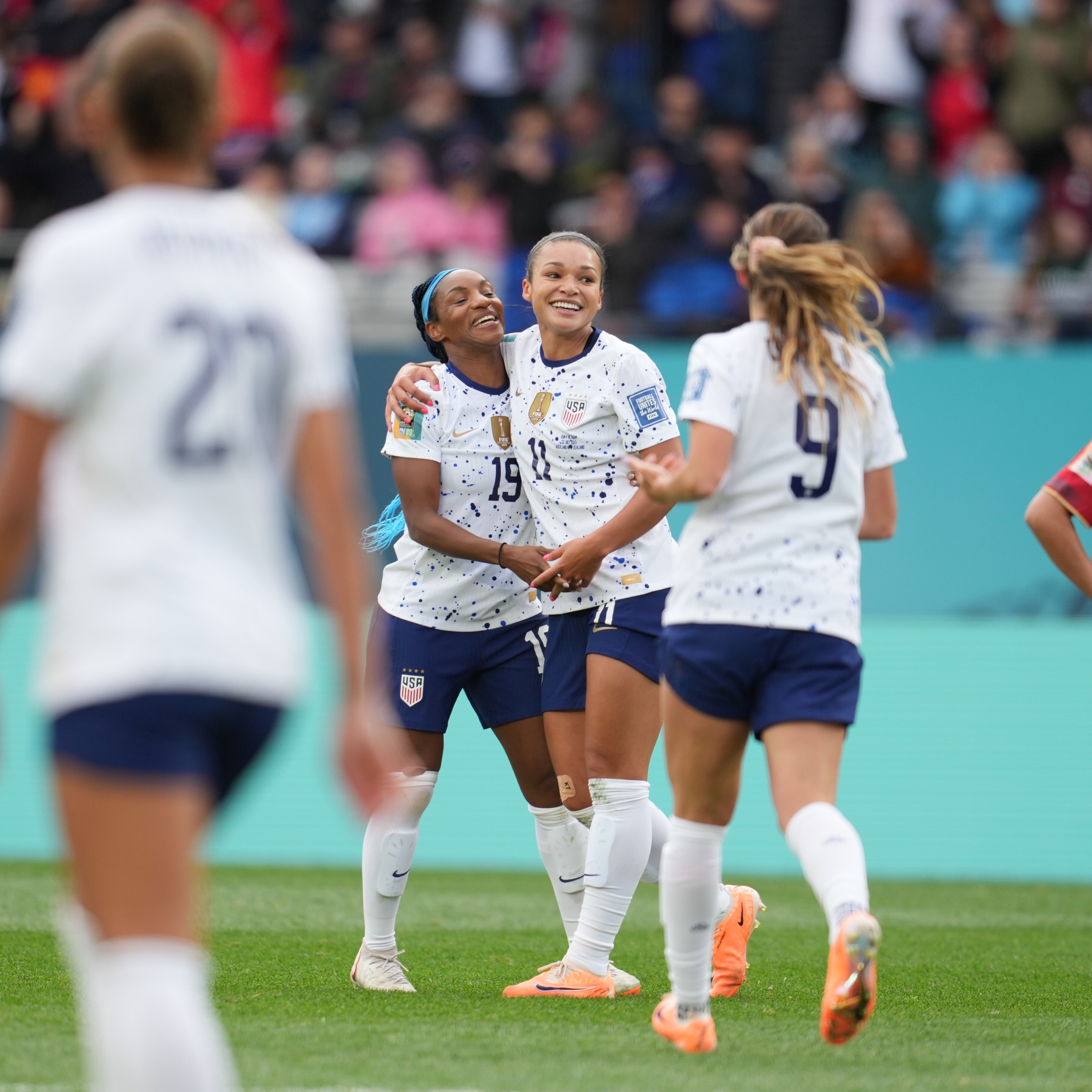 Sophia Smith a signé un doublé (photo US WNT)