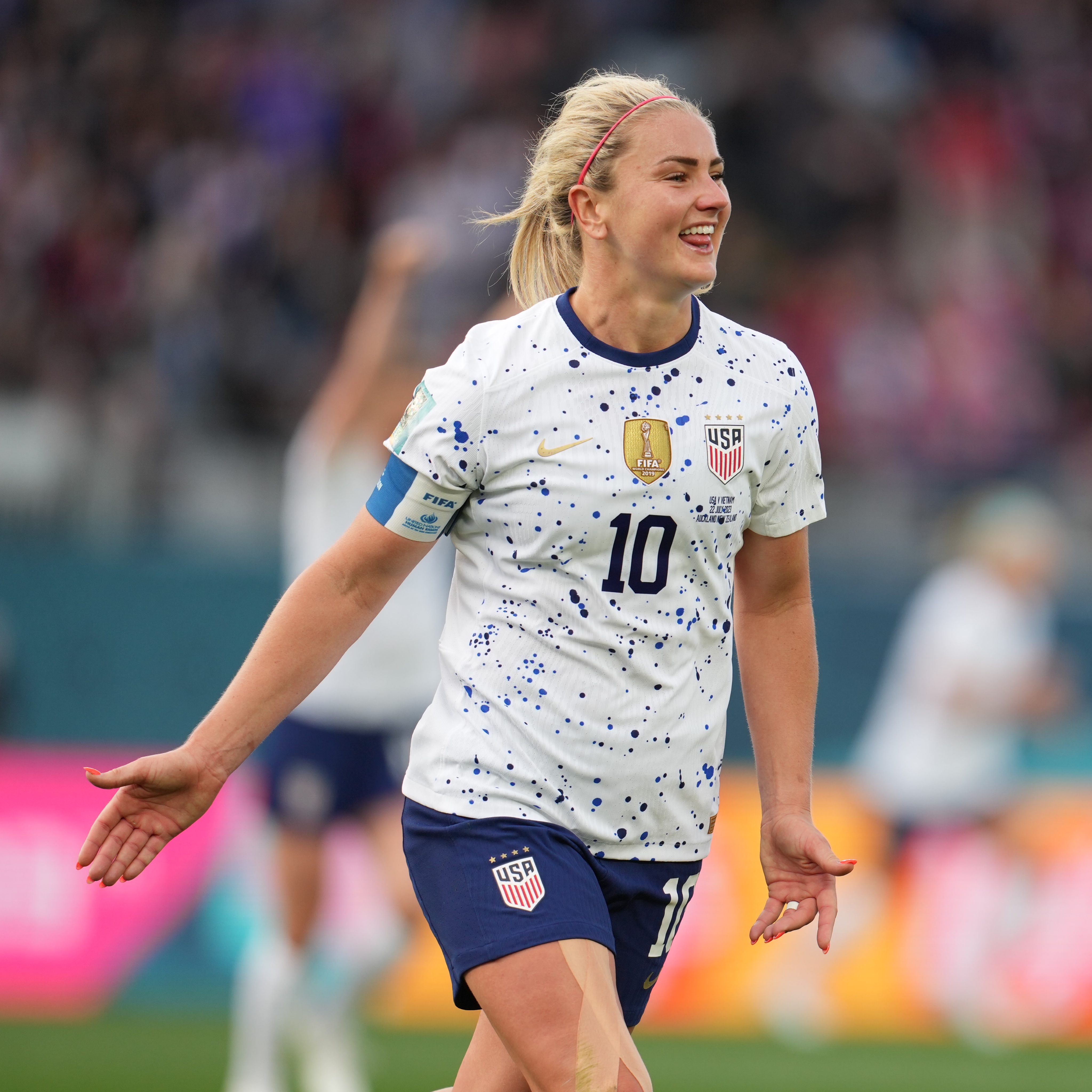 La Lyonnaise Lindsey Horan, capitaine et buteuse (photo US WNT)