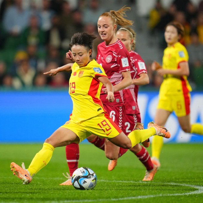 La Chine avec Zhang Linyan a cédé sur le fil (photos FIFA WWC)