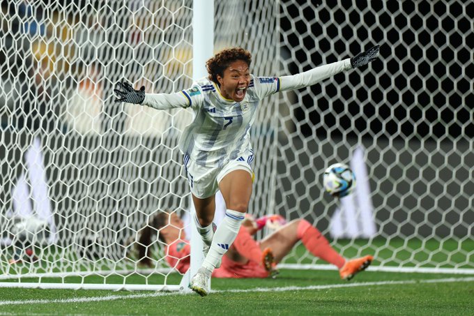 La joie de Sarina Bolden (photo FIFA WWC)