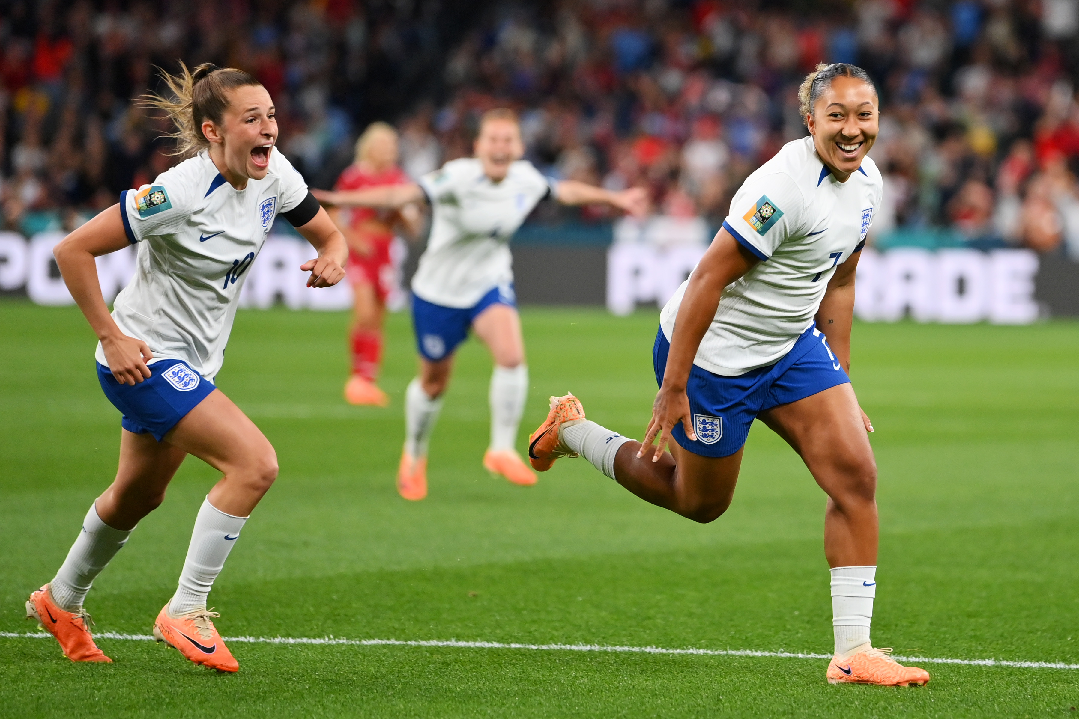 Lauren James, unique buteuse (photo FIFA WWC)