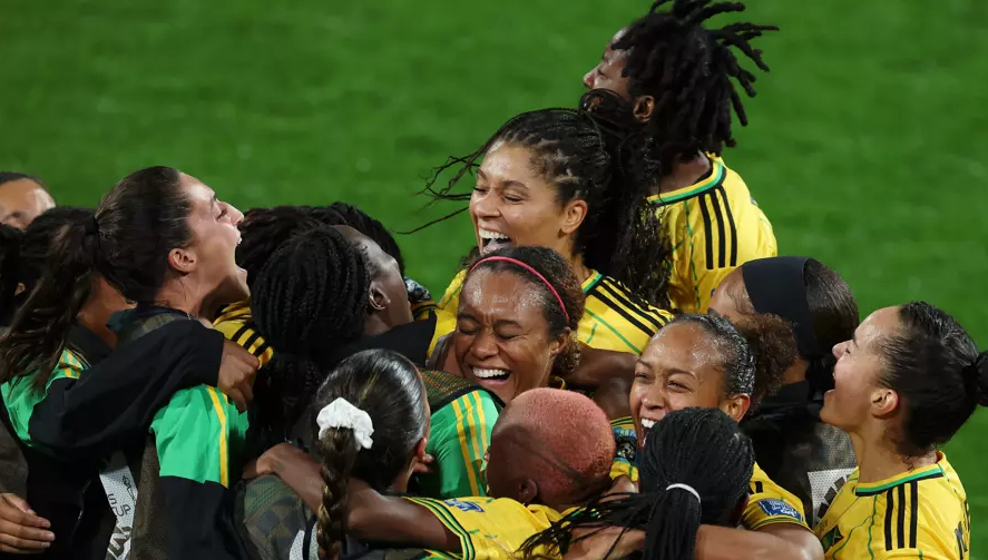 Les Reggae Girlz ont gagné leur premier match (photo FIFA WWC)