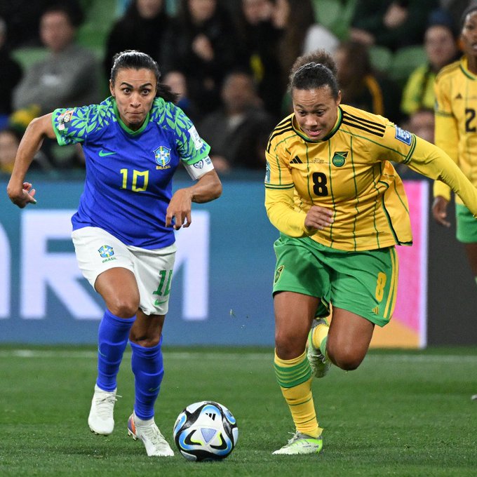 Marta n'a pas trouvé la faille (photo FIFA WWC)