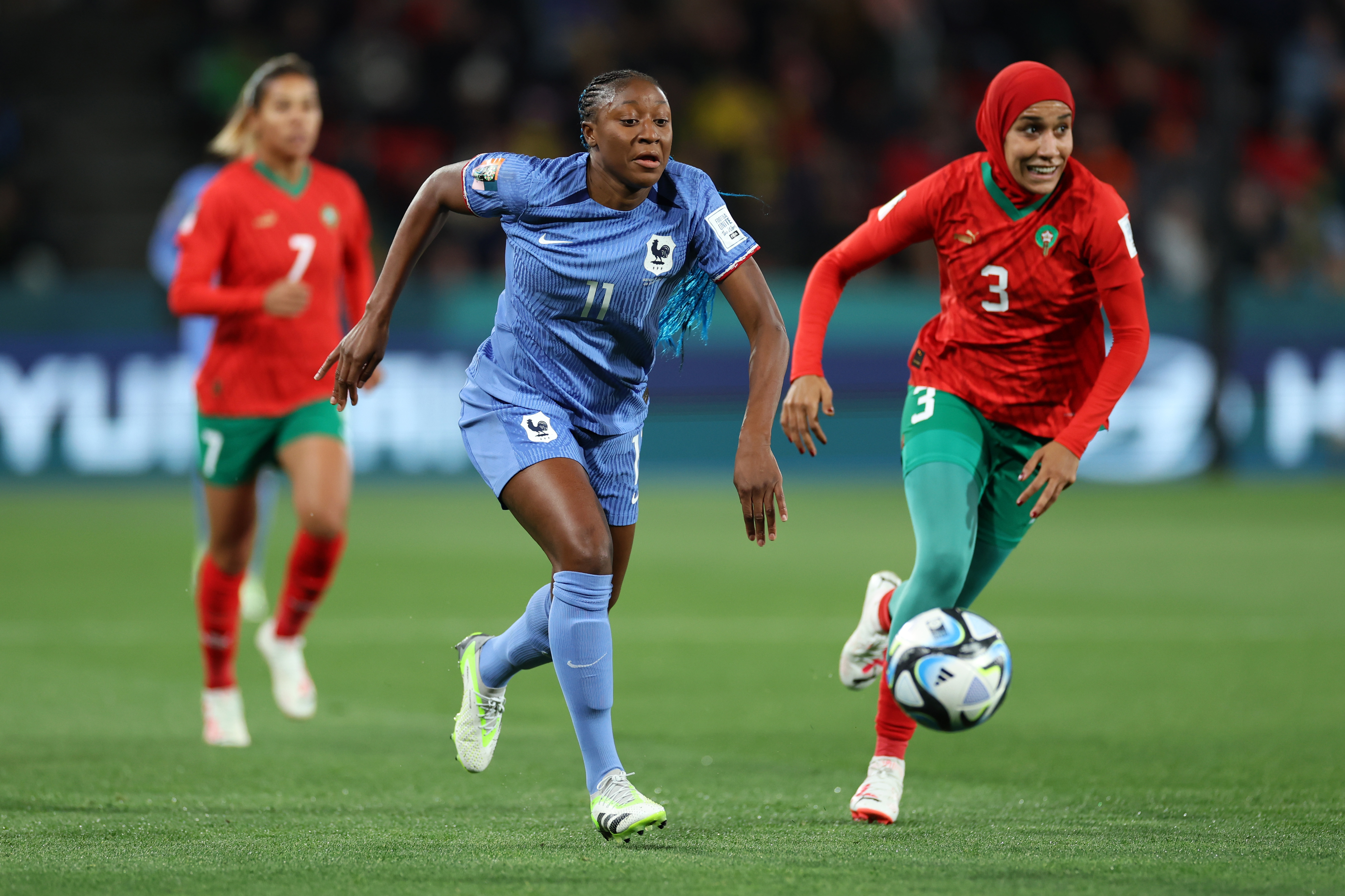 Diani a marqué son 4e but, également passeuse décisive (photo FIFA WWC) Diani a marqué son 4e but, également passeuse décisive (photo FIFA WWC)