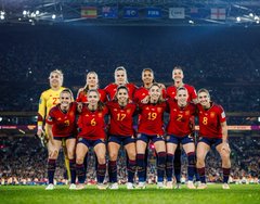 L'Espagne (photo agence pour FIFA WWC)