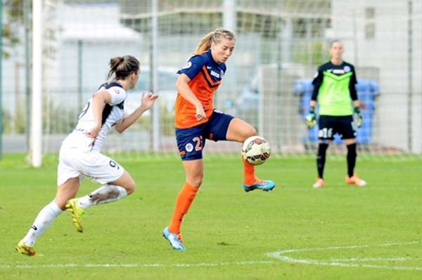 Linda Sembrant et Montpellier à la lutte avec Guingamp se rendent en Bretagne dimanche (photo MHSC) Linda Sembrant et Montpellier à la lutte avec Guingamp se rendent en Bretagne dimanche (photo MHSC)