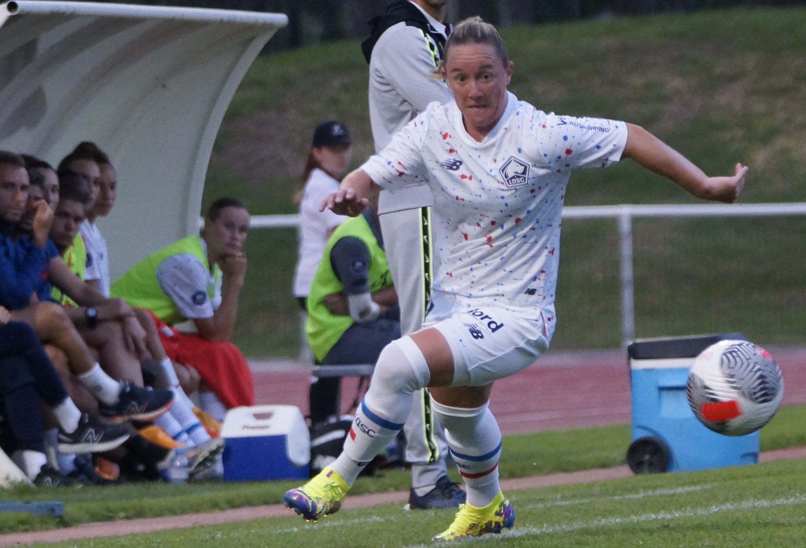 15e saison en D1 pour Julie Rabanne (photo Sébastien Duret)