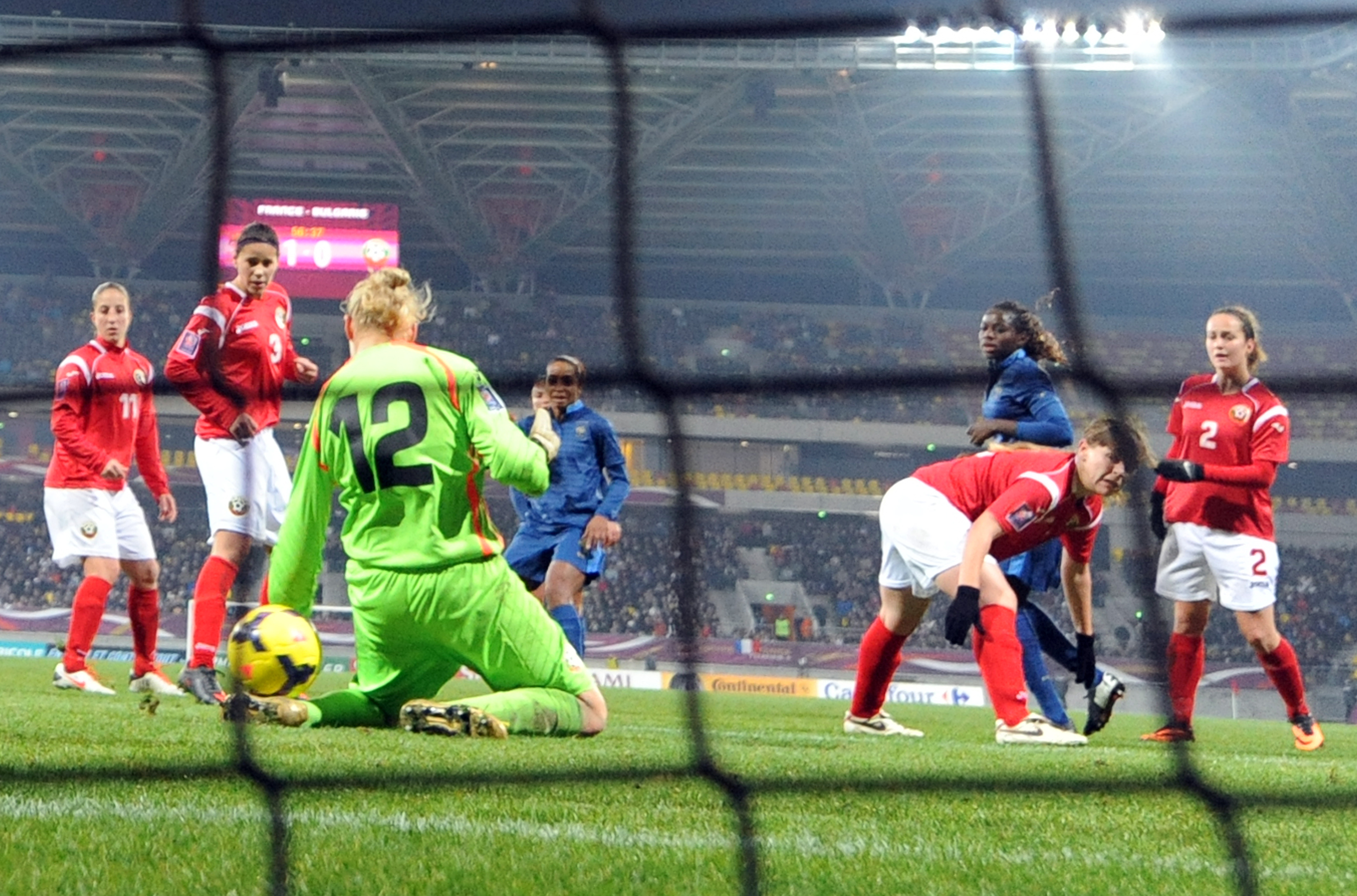 France - Bulgarie au Mans, un score record dans l'un des stades les plus visités par les Bleues (photo archive)