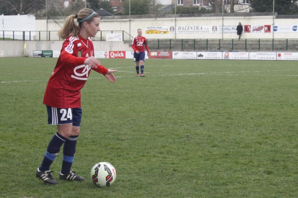 Jennifer Bouchenna, longtemps blessée, a joué son premier match de la saison en première division.
