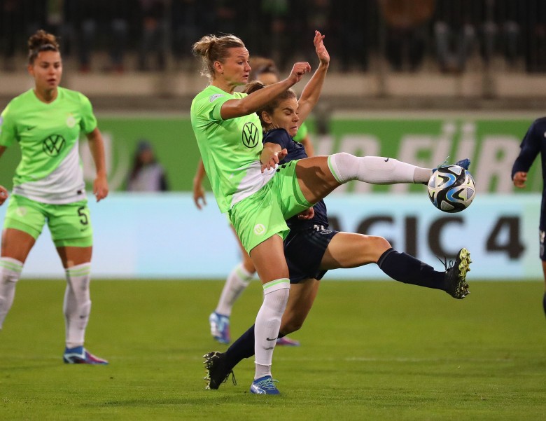 Popp n'a pas pu trouver la faille (photo Wolfsburg)