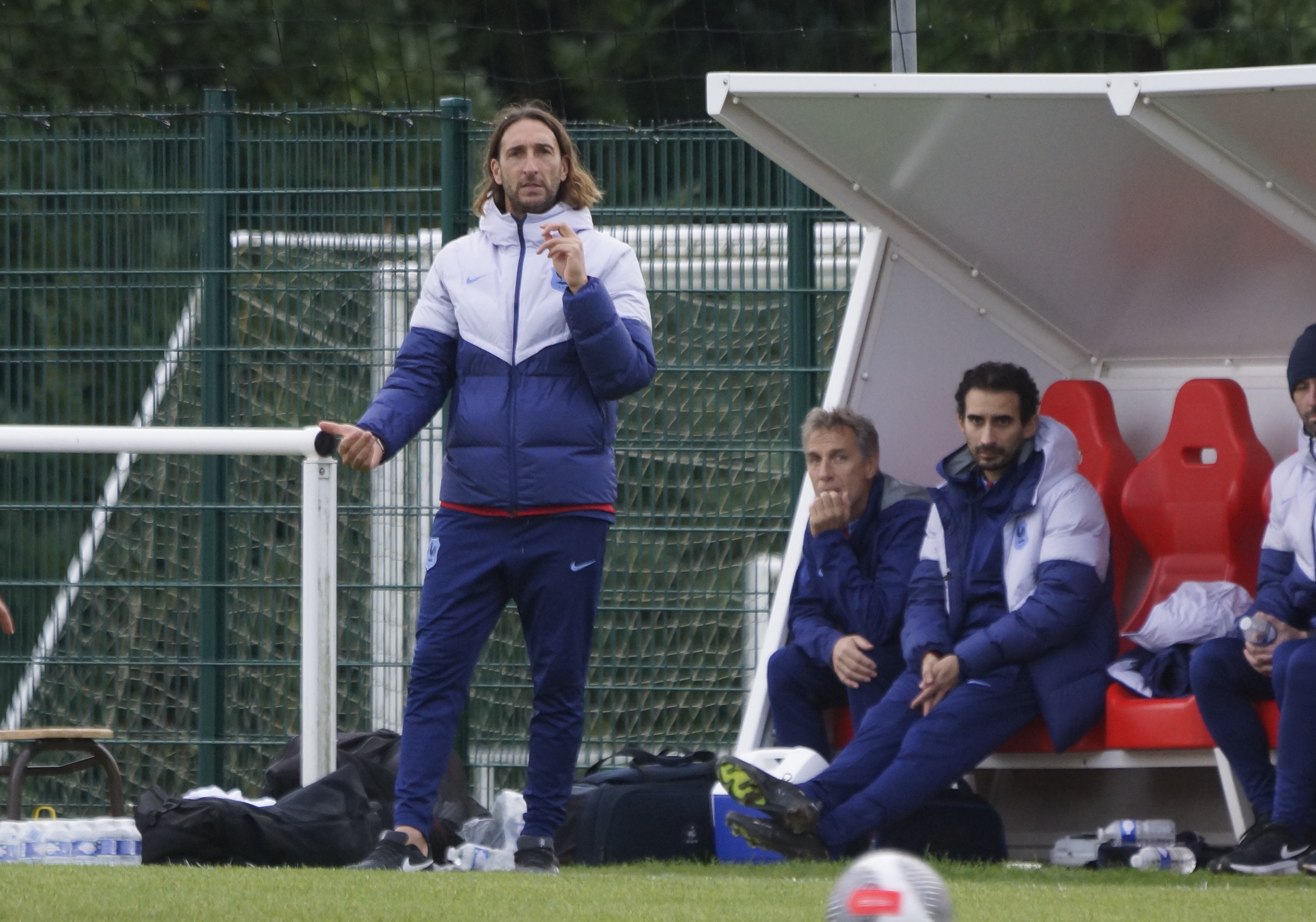 Deuxième match pour Frédéric Biancalani (photo Sébastien Duret)