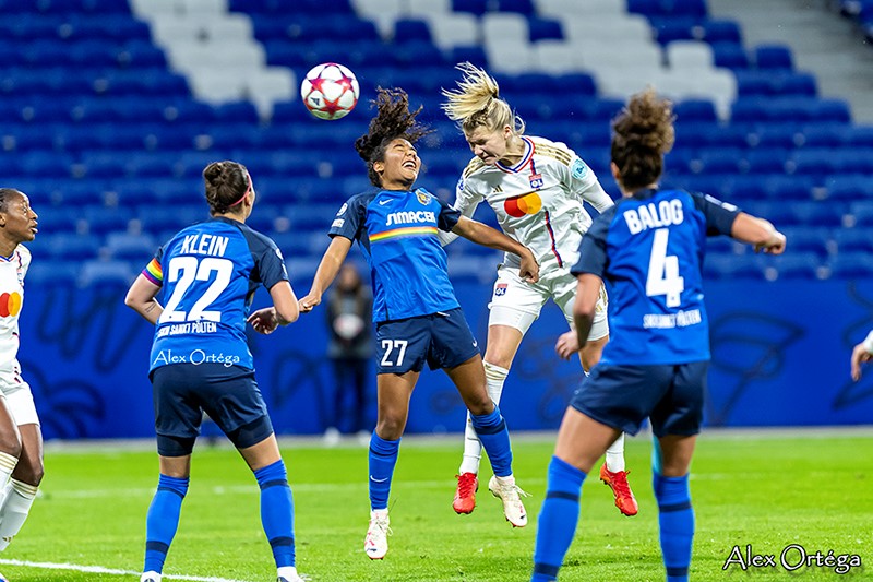 Ada Hegerberg et l'attaque de l'OL ont été moins efficace qu'à l'accoutumée Ada Hegerberg et l'attaque de l'OL ont été moins efficace qu'à l'accoutumée