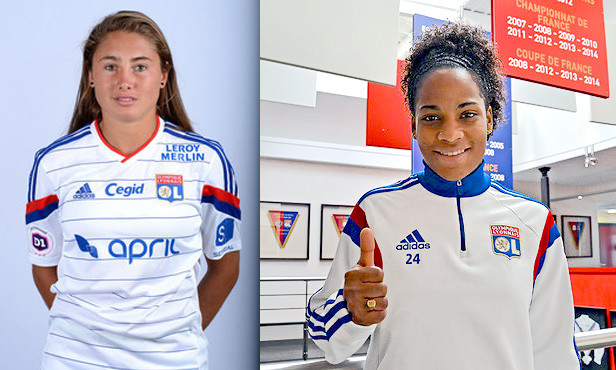 Lucie Pingeon et Mylaine Tarrieu (source OL) Lucie Pingeon et Mylaine Tarrieu (source OL)