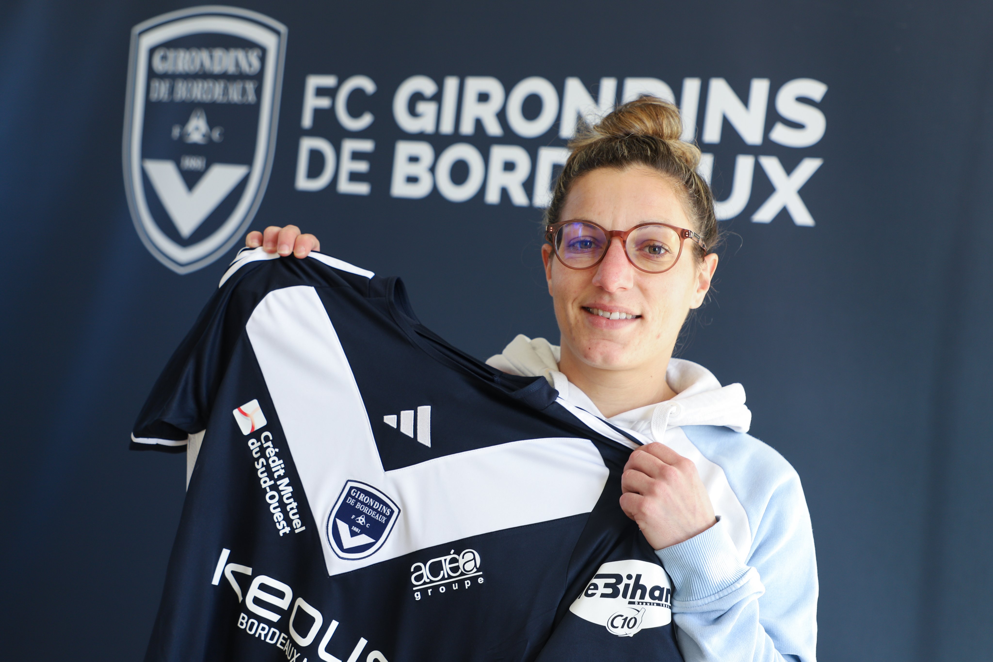 Laura Bourgouin de retour en D1 (photo Girondins)