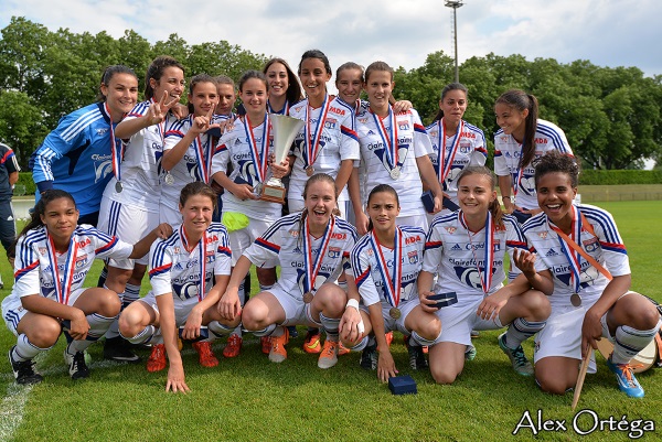 Le trophée U19 pour Lyon