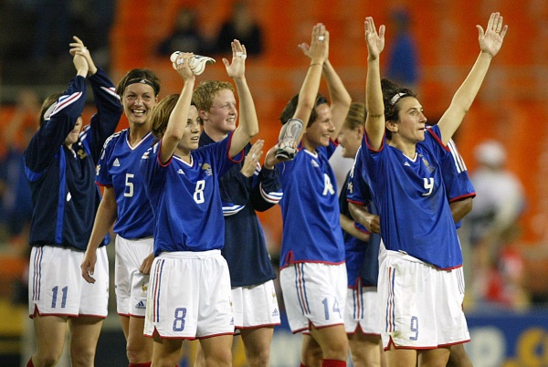 Les Bleues ont décroché leur première victoire en Coupe du Monde (photo archive)