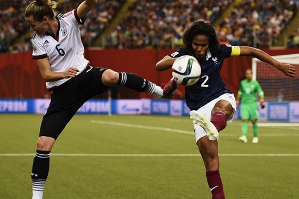 Wendie Renard et les Bleues chutent en quart de finale (photo FIFA.com)