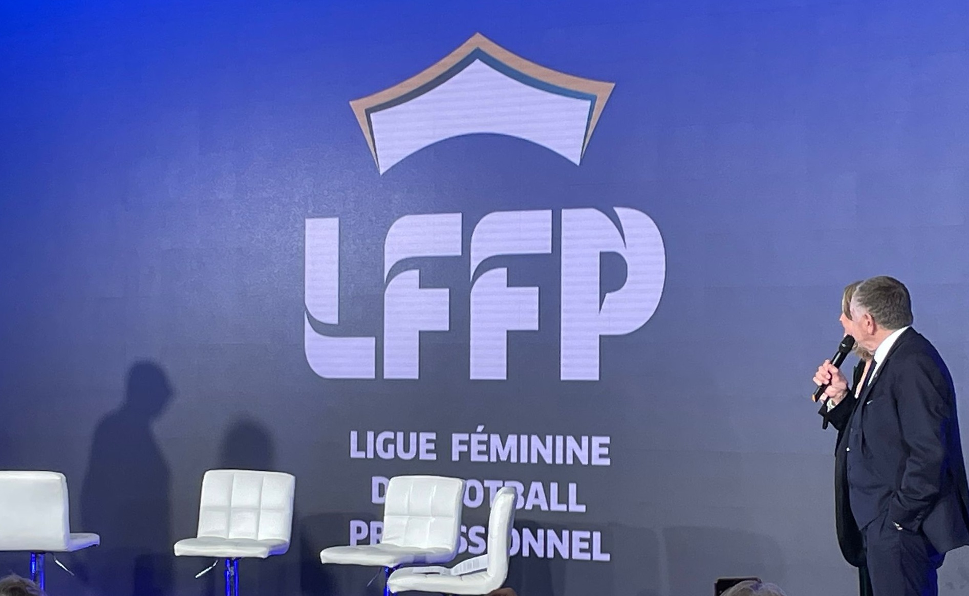 Le logo de la LFFP dévoilé (photo Daniel Marques)