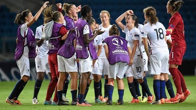 Les Françaises tenteront de "venger" la sélection U17 battue par l'Espagne en demi-finale (photo UEFA) Les Françaises tenteront de "venger" la sélection U17 battue par l'Espagne en demi-finale (photo UEFA)