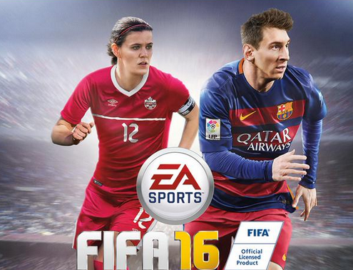 La version canadienne avec Christine Sinclair La version canadienne avec Christine Sinclair