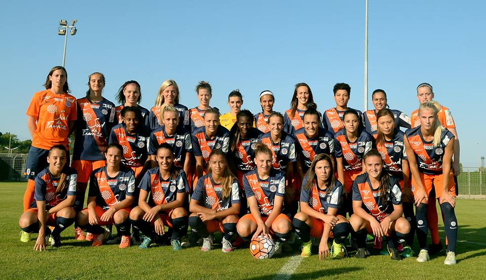 Les Montpelliéraines 2015-2016 (photo MHSC Women)