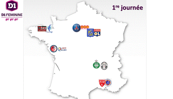 D1 (1re journée) - 27 buts pour commencer et deux co-leaders D1 (1re journée) - 27 buts pour commencer et deux co-leaders