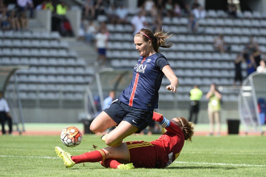 Lindsey Horan de retour sur les pelouses de D1 (photo PSG.fr)