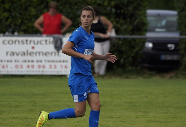 Maud Hurault donne la victoire à Soyaux face à son ancien club (photo Sébastien Duret)